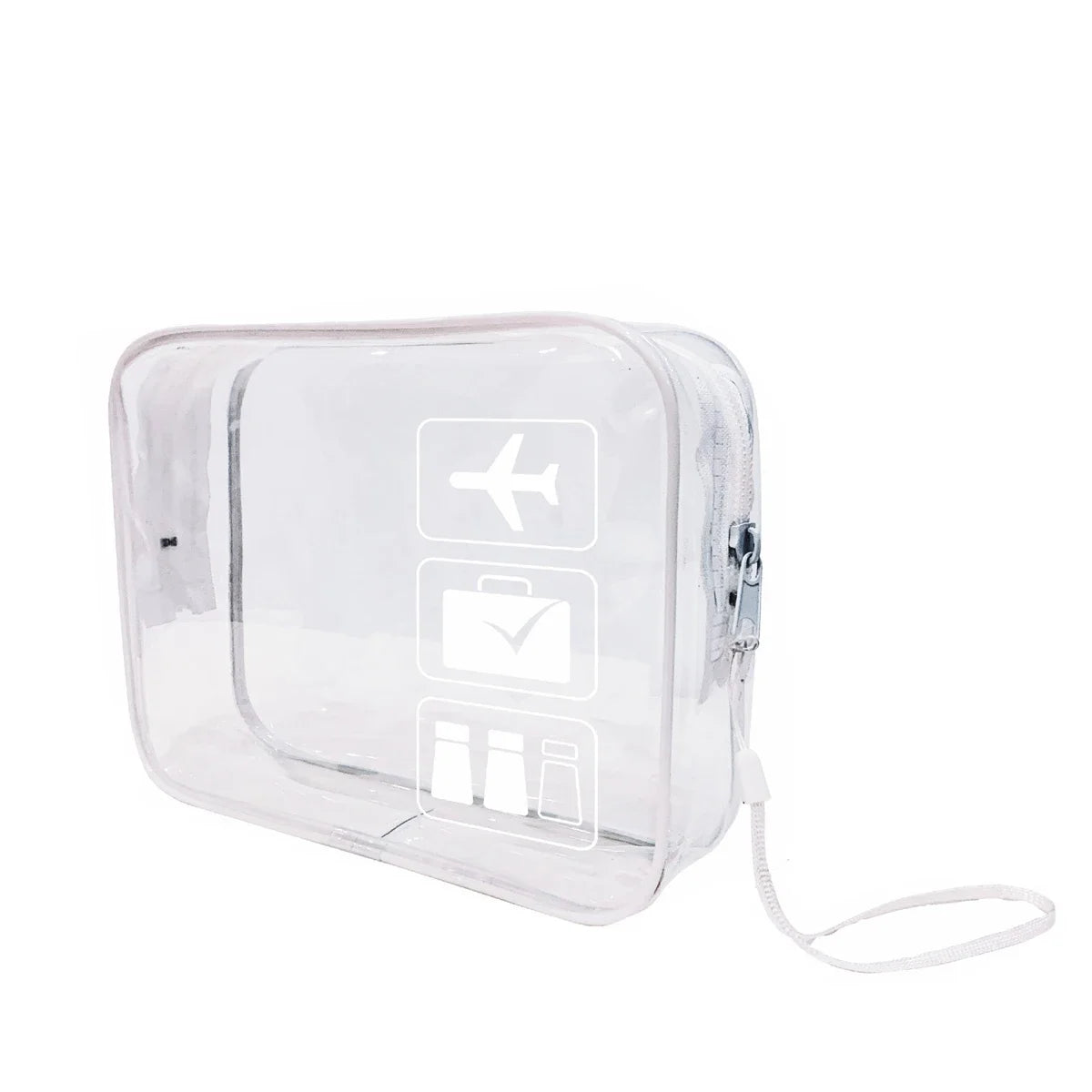 Men Women Travel Clear Cosmetic Bag Waterproof Toiletry Wash Make Up Bags Transparent Zipper Makeup Bag Organizer Box
