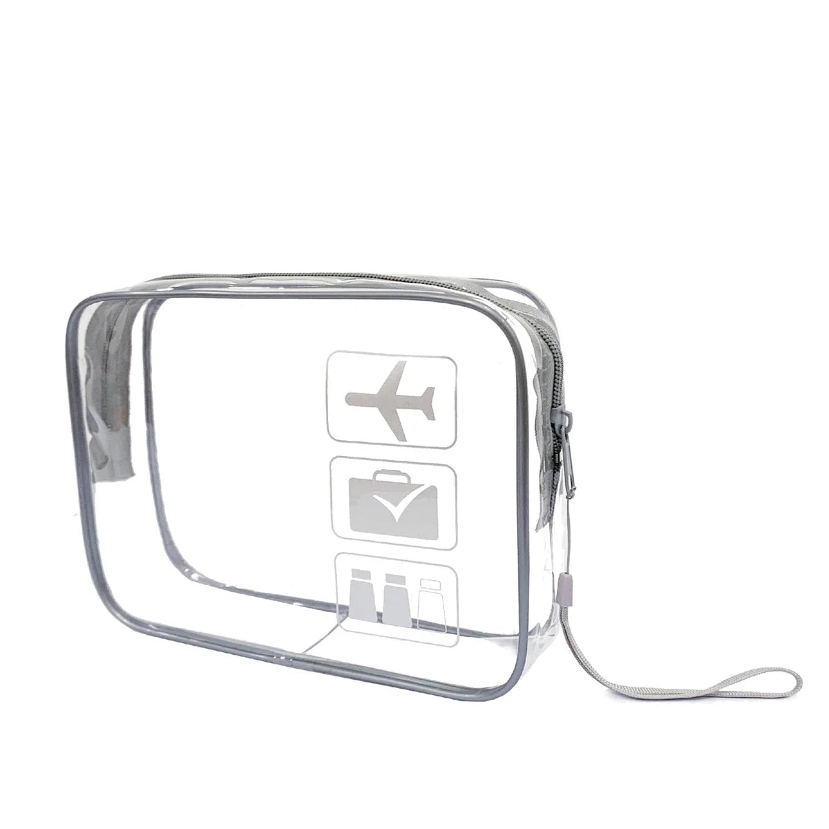 Men Women Travel Clear Cosmetic Bag Waterproof Toiletry Wash Make Up Bags Transparent Zipper Makeup Bag Organizer Box