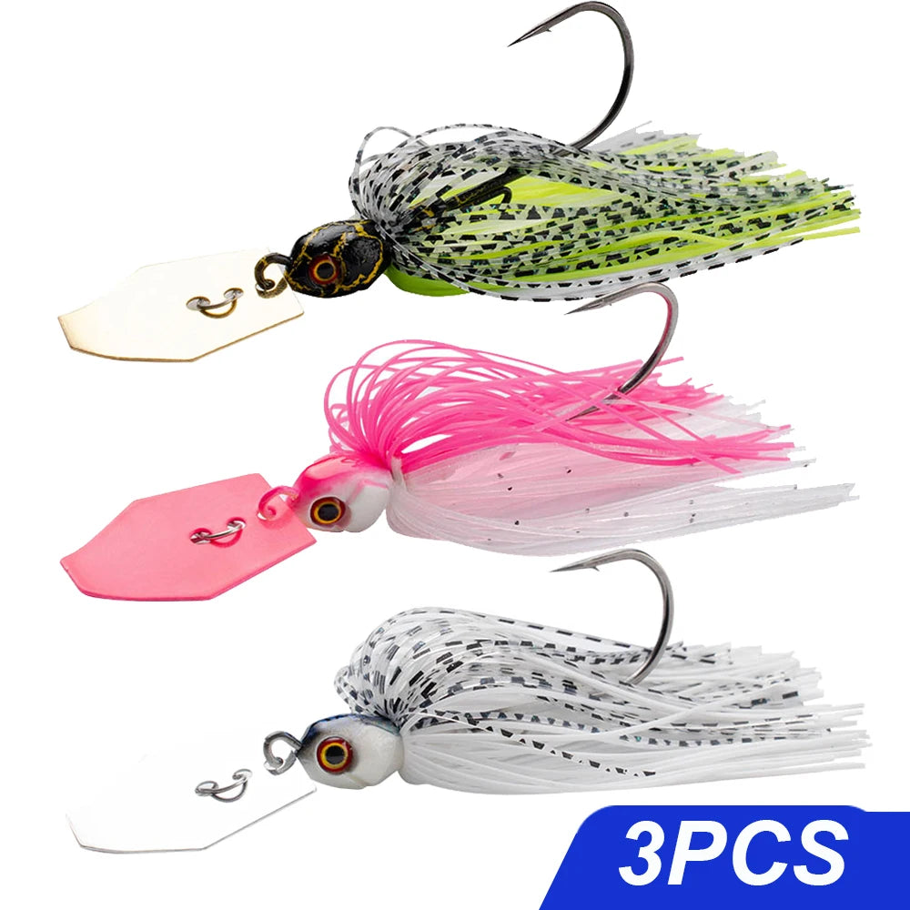 Spinner Bait Fishing Lures Kit Set