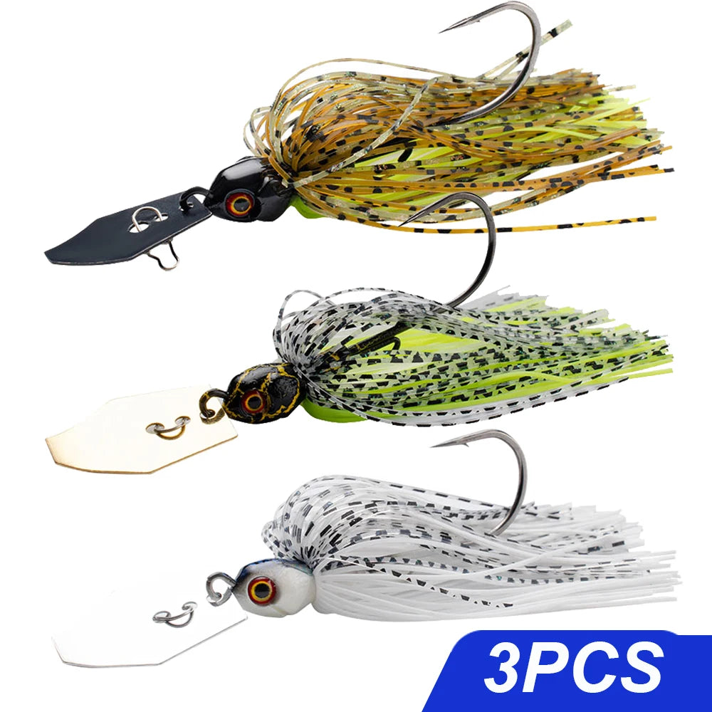 Spinner Bait Fishing Lures Kit Set