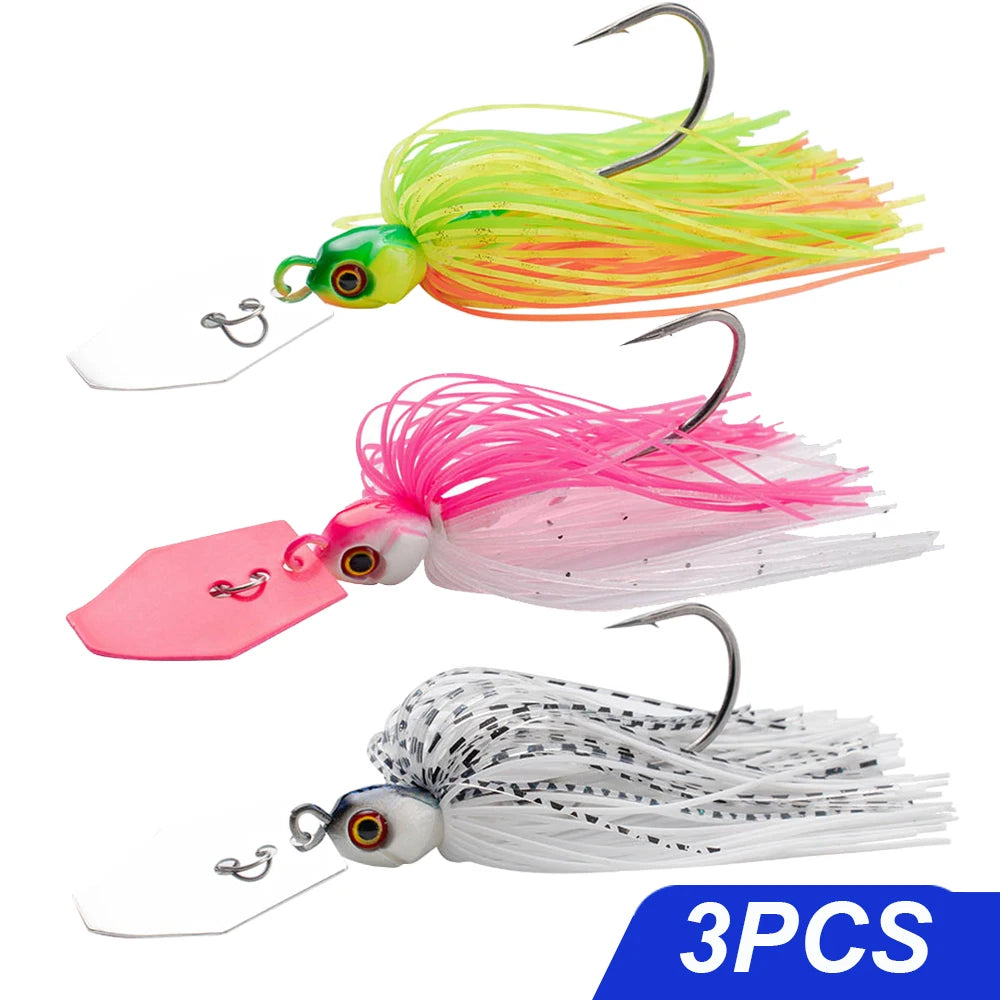 Spinner Bait Fishing Lures Kit Set