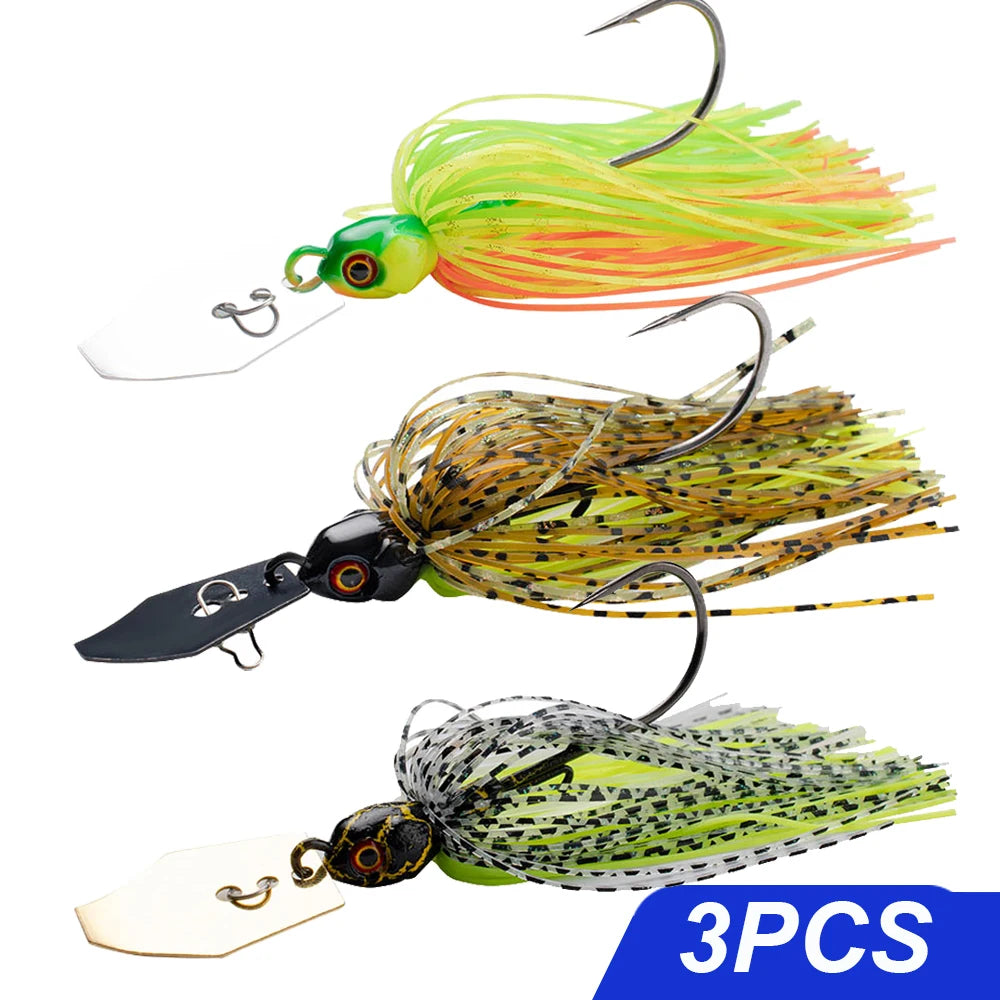 Spinner Bait Fishing Lures Kit Set